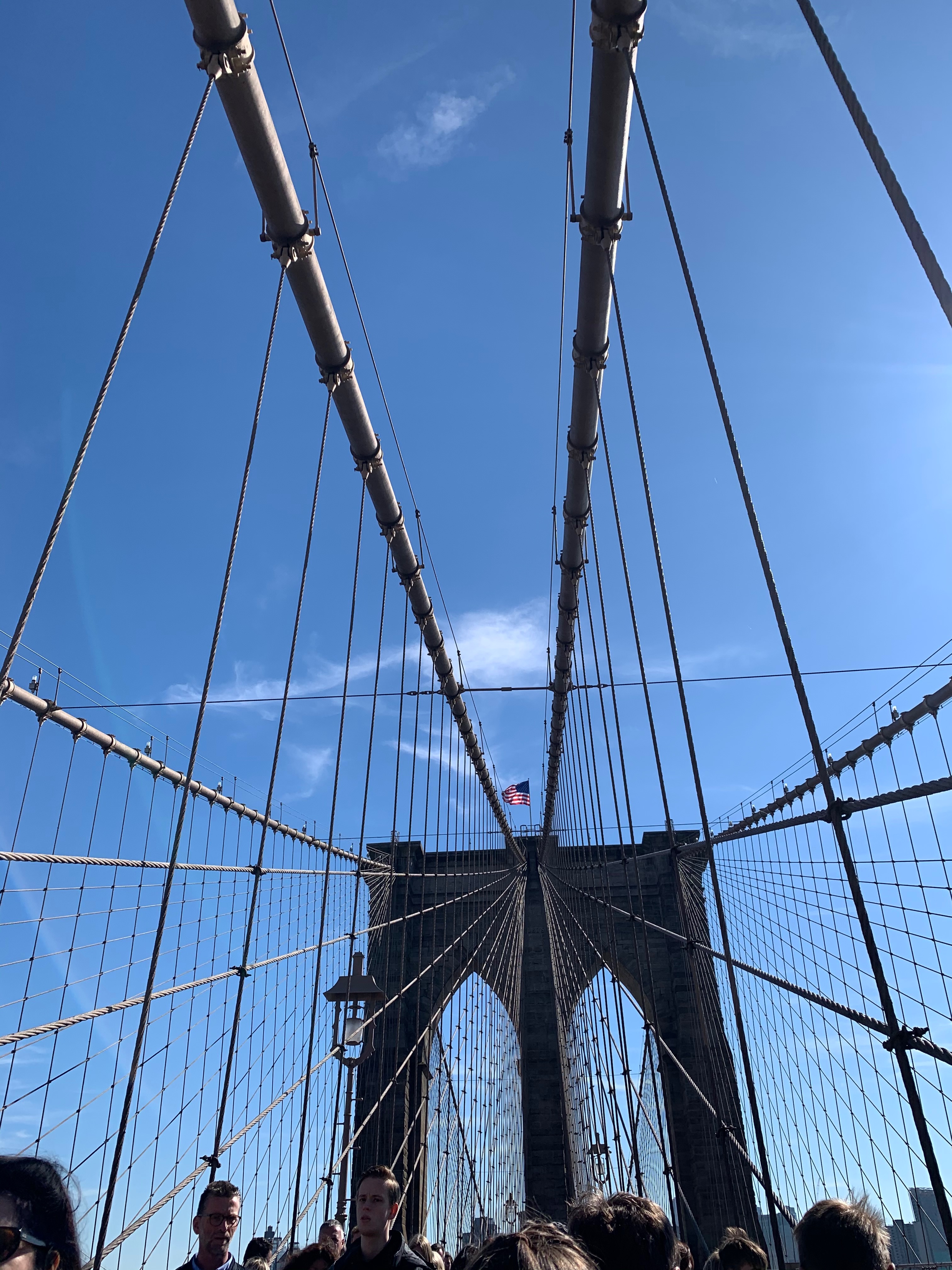 Busy Brooklyn Bridge